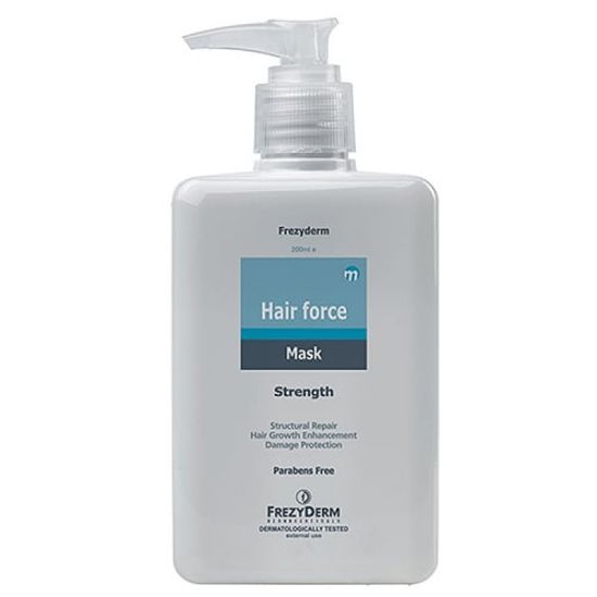 Εικόνα της FREZYDERM HAIR FORCE MASK ΜΑΣΚΑ ΜΑΛΛΙΩΝ ΚΑΤΑ ΤΗΣ ΤΡΙΧΟΠΤΩΣΗΣ, 200ML.