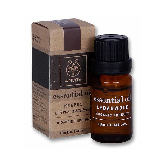 Εικόνα της APIVITA ESSENTIAL OIL CEDARWOOD 10ML Apivita Essential Oil Cedarwood Αιθέριο Έλαιο Κέδρου, 10ml