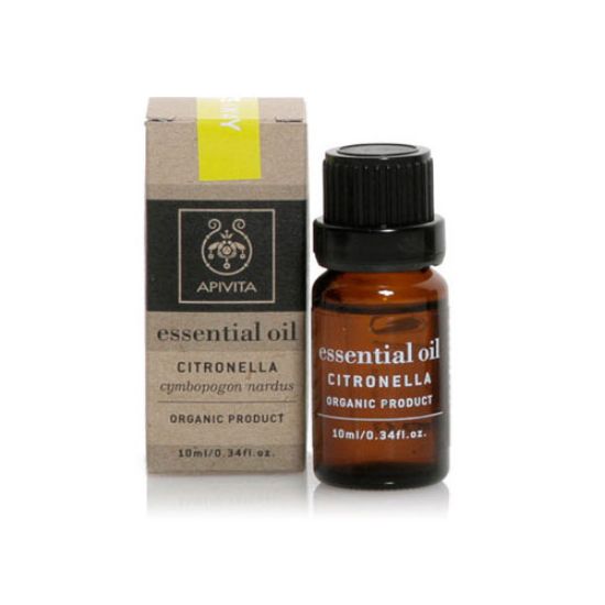 Εικόνα της APIVITA ESSENTIAL OIL CITRONELLA 10ML     Apivita Essential Oil Citronella Αιθέριο Έλαιο Σιτρονέλα, 10ml