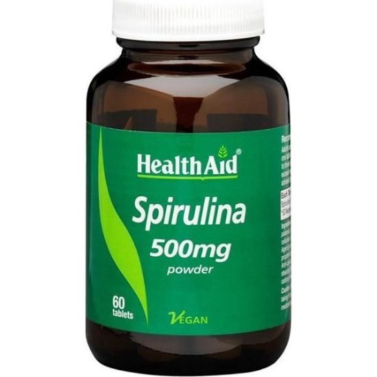 Εικόνα της HEALTH AID PURE SPIRULINA 500MG 60TABS