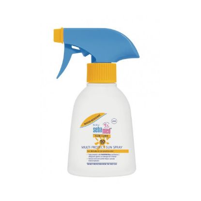 Εικόνα της SEBAMED BABY SUN SPRAY SPF50 ΑΝΤΗΛΙΑΚΟ ΓΑΛΑΚΤΩΜΑ ΠΡΟΣΩΠΟΥ & ΣΩΜΑΤΟΣ ΣΕ SPRAY ΓΙΑ ΒΡΕΦΗ & ΠΑΙΔΙΑ, 200ML.