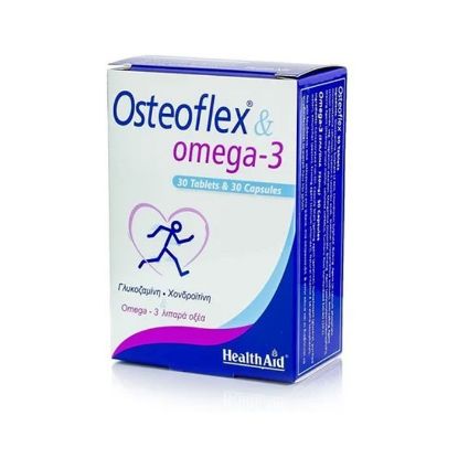 Εικόνα της HEALTH AID OSTEOFLEX & OMEGA-3  30TABS & 30TABS