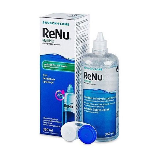 Εικόνα της BAUSCH & LOMB RENU MULTIPLUS ΔΙΑΛΥΜΑ ΚΑΘΑΡΙΣΜΟΥ ΦΑΚΩΝ ΕΠΑΦΗΣ ΠΟΛΛΑΠΛΩΝ ΧΡΗΣΕΩΝ, 360ML.