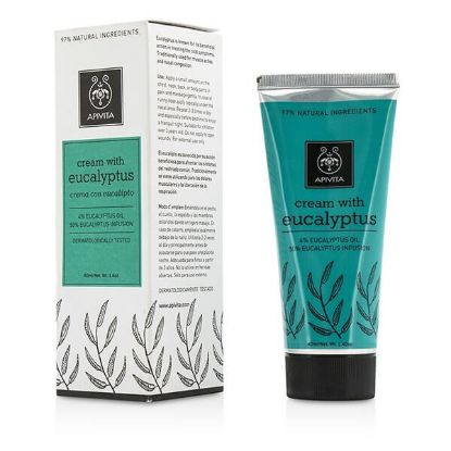 Εικόνα της APIVITA HERBAL CREAM EUCALYPTUS 40ML- Κρέμα για το σώμα με Ευκάλυπτο, 40ml