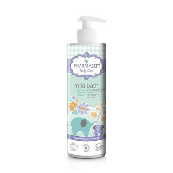 Εικόνα της PHARMASEPT BABY MILD BATH 500ML  ΒΡΕΦΙΚΟ ΑΦΡΟΛΟΥΤΡΟ ΓΙΑ ΣΩΜΑ & ΜΑΛΛΙΑ 500ml