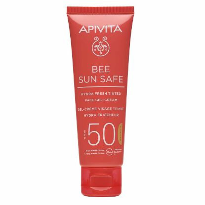 Εικόνα της APIVITA BEE SUN HYDRA FRESH TINTED GEL-CREAM SPF50 50ML