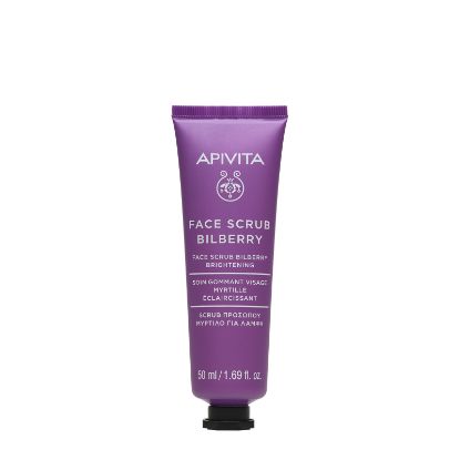 Εικόνα της APIVITA FACE SCRUB BILBERRY. Κρέμα Απολέπισης Για Λάμψη Με Μύρτιλο 50ml