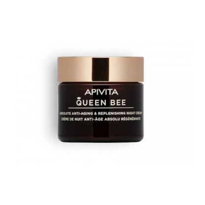 Εικόνα της APIVITA QUEEN BEE NIGHT CREAM 50ML. Kρέμα Απόλυτης Αντιγήρανσης & Αναγέννησης Πλούσιας Υφής, 50ml