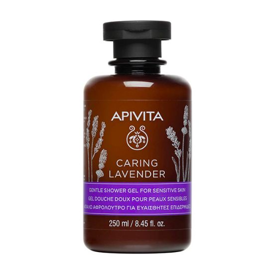 Εικόνα της APIVITA CARΙNG LAVENDER SHOWER GEL 250ML-ΑΦΡΟΛΟΥΤΡΟ ΣΕ GEL ΛΕΒΑΝΤΑ 250ML