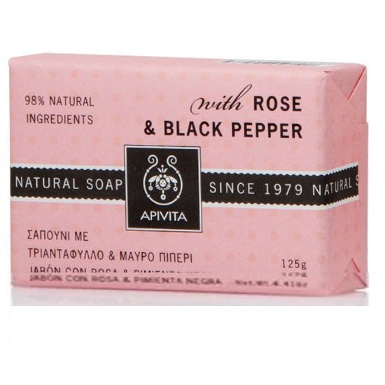 Εικόνα της APIVITA ROSE SOAP 125GR