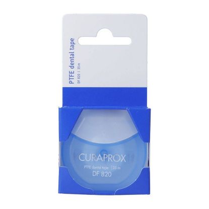 Εικόνα της CURAPROX DF 834 DENTAL FLOSS WAXED 50M  CURAPROX DF 834 Dental Floss Waxed Οδοντικό Νήμα Κηρωμένο, 50mMε γεύση μέντας.