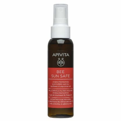 Εικόνα της APIVITA BEE SUN SAFE HYDRA PROTECTION SUN FILTERS HAIR OIL 100ML-Αντηλιακό Λάδι Μαλλιών για Προστασία με Ηλίανθο & Λάδι Αβυσσινίας, 100ml