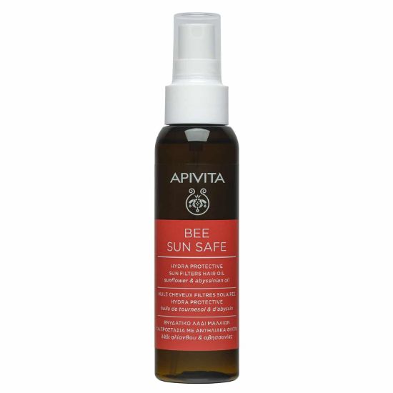 Εικόνα της APIVITA BEE SUN SAFE HYDRA PROTECTION SUN FILTERS HAIR OIL 100ML-Αντηλιακό Λάδι Μαλλιών για Προστασία με Ηλίανθο & Λάδι Αβυσσινίας, 100ml