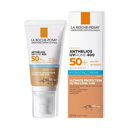 Εικόνα της LA ROCHE POSAY ANTHELIOS UVMUNE 400 TINTED HYDRATING CREAM SPF50 50ML