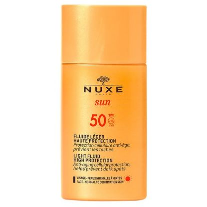 Εικόνα της NUXE SUN FLUIDE SPF50 50ML Αντηλιακή Αντιγηραντική Κρέμα Προσώπου SPF50, 50ml