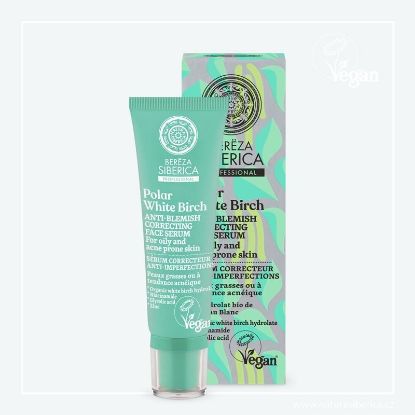 Εικόνα της NATURA SIBERICA BEREZA POLAR WHITE BIRCH ANTI-BLEMISH CORRECTING FACE SERUM ΟΡΟΣ ΠΡΟΣΩΠΟΥ ΚΑΤΑ ΤΩΝ ΕΡΕΘΙΣΜΩΝ 30ML