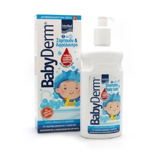 Εικόνα της BABYDERM 2IN1 ΣΑΜΠΟΥΑΝ ΚΑΙ ΑΦΡΟΛΟΥΤΡΟ 300ML