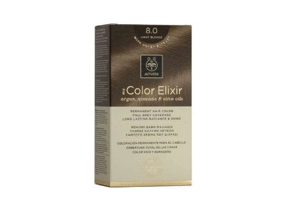 Εικόνα της APIVITA MY COLOR ELIXIR ΜΟΝΙΜΗ ΒΑΦΗ ΜΑΛΛΙΩΝ ΝΟ 8.0 ΞΑΝΘΟ ΑΝΟΙΧΤΟ, 1 ΤΕΜΑΧΙΟ.