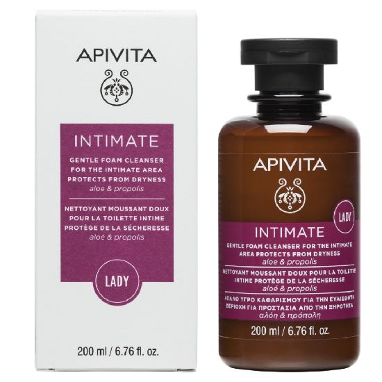 Εικόνα της APIVITA INTIMATE LADY 200ML Καθημερινό Απαλό Κρεμώδες Καθαριστικό για την Ευαίσθητη Περιοχή για Επιπλέον Άνεση