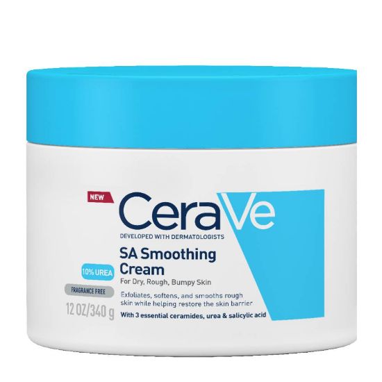 Εικόνα της CERAVE SA SMOOTHING CREAM 340G  ΕΝΥΔΑΤΙΚΗ & ΑΠΟΛΕΠΙΣΤΙΚΗ ΚΡΕΜΑ ΜΕ 10% ΟΥΡΙΑ ΓΙΑ ΞΗΡΗ ΕΠΙΔΕΡΜΙΔΑ 340G