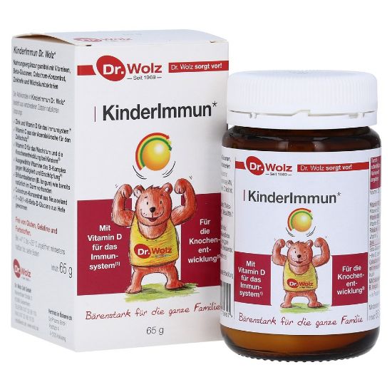 Εικόνα της POWER HEALTH DR.WOLZ KINDERIMMUN 65G. Με Πρωτόγαλα & Βιταμίνη D.