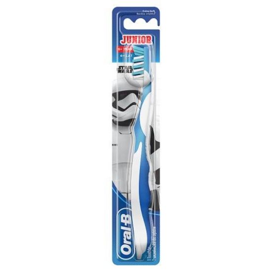 Εικόνα της ORAL-B JUNIOR STAR WARS  Oral-B Παιδική Οδοντόβουρτσα Junior Star Wars για 6+ χρονών, 1τμχ