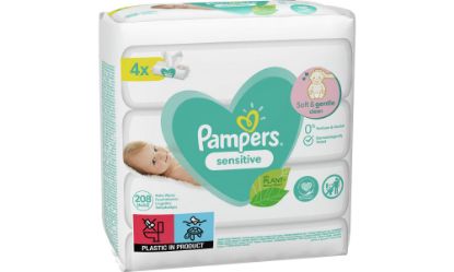 Εικόνα της PAMPERS PROMO BABY WIPES SENSITIVE ΜΩΡΟΜΑΝΤΗΛΑ  (4X80ΤΕΜ.) 320ΤΕΜ.