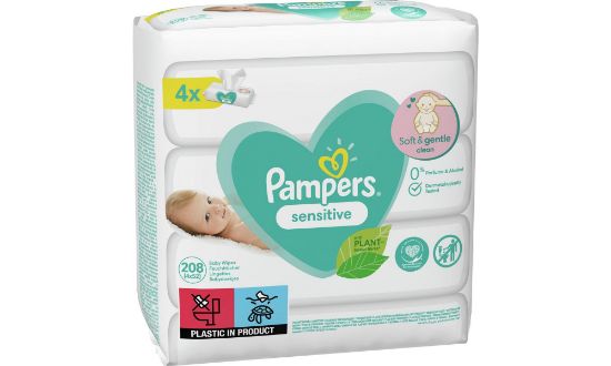 Εικόνα της PAMPERS PROMO BABY WIPES SENSITIVE ΜΩΡΟΜΑΝΤΗΛΑ  (4X80ΤΕΜ.) 320ΤΕΜ.