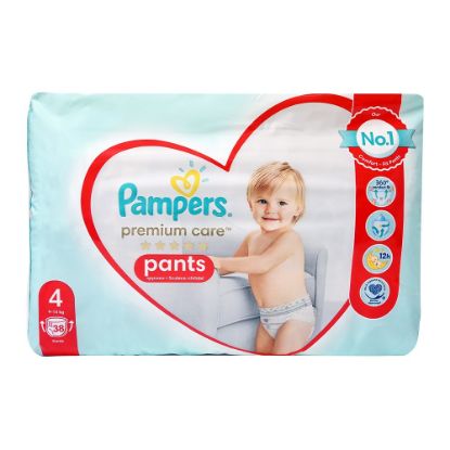 Εικόνα της PAMPERS PREMIUM CARE PADS 4 (9-15KG) 38TEM