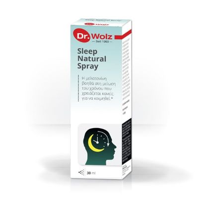 Εικόνα της  DR.WOLZ SLEEP NATURAL SPRAY 30ML-Συμπλήρωμα Διατροφής σε Σπρέυ για Καλό & Ποιοτικό Ύπνο