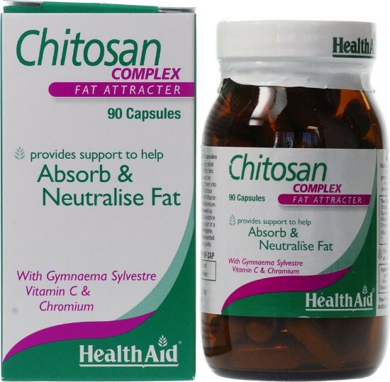 Εικόνα της HEALTH AID CHITOSAN FAT ATTRACTORS COMPLEX 90CAPS ΦΥΣΙΚΟ ΑΔΥΝΑΤΙΣΤΙΚΟ 90CAPS