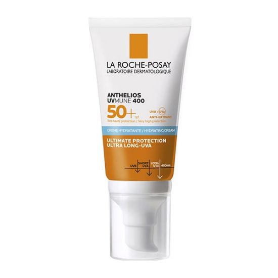 Εικόνα της LA ROCHE POSAY ANTHELIOS UVMUNE 400 HYDRATANTE CREAM SPF50 50ML ΜΕ ΑΡΩΜΑ