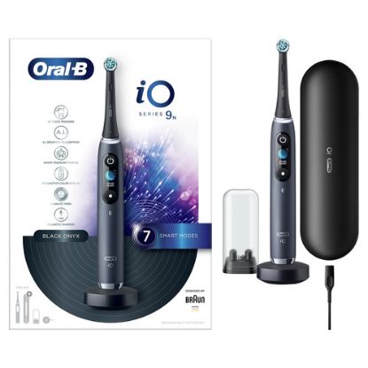 Εικόνα της ORAL-B IO SERIES 9 BLACK ONYX 1ΤΕΜ.-ΗΛΕΚΤΡΙΚΗ ΟΔΟΝΤΟΒΟΥΡΤΣΑ 1ΤΕΜ.