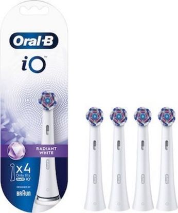 Εικόνα της ORAL-B ΑΝΤΑΛΛΑΚΤΙΚΑ ΙΟ RADIANT WHITE 4ΤΕΜ- Κεφαλές Βουρτσίσματος, 4τεμ