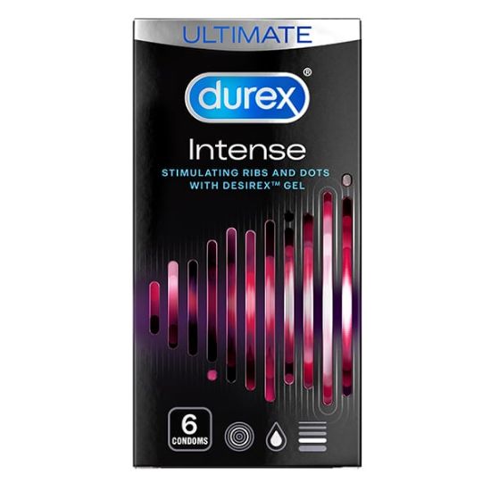 Εικόνα της DUREX INTENSE ΠΡΟΦΥΛΑΚΤΙΚΑ ΜΕ ΚΟΥΚΙΔΕΣ ΚΑΙ ΡΑΒΔΩΣΕΙΣ 6ΤΜΧ