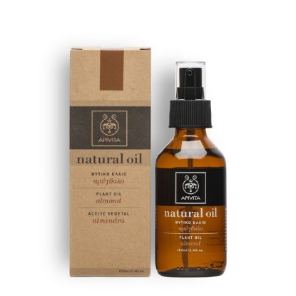 Εικόνα της APIVITA NATURAL OIL PLANT OIL ALMOND 100ML  ΕΛΑΙΟ ΑΜΥΓΔΑΛΟΥ 100ML