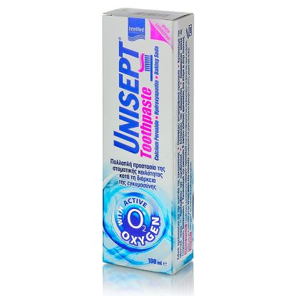 Εικόνα της INTERMED UNISEPT TOOTHPASTE 100ML ΙΔΑΝΙΚΗ ΓΙΑ ΤΗΝ ΟΥΛΙΤΙΔΑ ΤΗΣ ΕΓΚΥΜΟΣΥΝΗΣ