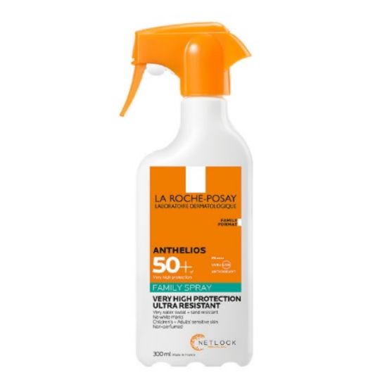 Εικόνα της LA ROCHE POSAY ANTHELIOS SPF50 FAMILY SPRAY  300ML - ΑΝΤHΛΙΑΚΟ ΠΡΟΣΩΠΟΥ -ΣΩΜΑΤΟΣ ΓΙΑ ΟΛΗ ΤΗΝ ΟΙΚΟΓΕΝΕΙΑ 300ML