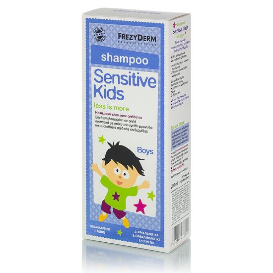 Εικόνα της FREZYDERM SENSITIVE KID'S SHAMPOO BOYS 200ml  ΣΑΜΠΟΥΑΝ ΠΑΙΔΙΚΟ ΓΙΑ ΑΓΟΡΙΑ 200ML