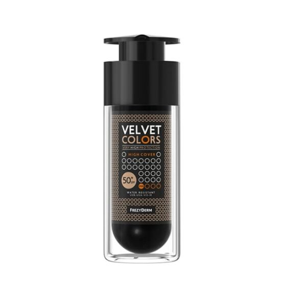 Εικόνα της FREZYDERM VELVET COLORS MAKE UP SPF50 30ML