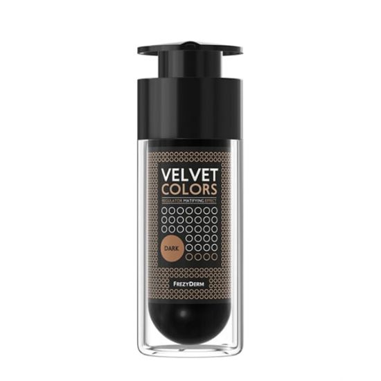 Εικόνα της FREZYDERM VELVET COLORS MAKE UP DARK 30ML