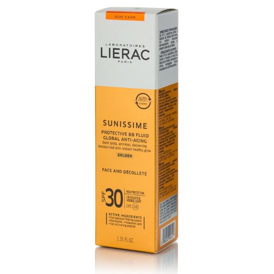 Εικόνα της LIERAC SUNISSIME BB TEINT SPF 30 VISAGE 40ML  ΛΕΠΤΟΡΕΥΣΤΗ ΑΝΤΗΛΙΑΚΗ ΜΕ ΧΡΩΜΑ ΚΑΙ ΚΡΕΜΑ ΑΝΤΙΓΗΡΑΝΣΗΣ 40ML