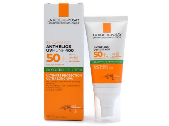 Εικόνα της LA ROCHE POSAY  ANTHΕLIOS CLEAN TOUCH SPF50 50ML   La Roche Posay Anthelios UVMune 400 SPF50+ Αντηλιακή Gel Κρέμα Προσώπου για Ματ Αποτέλεσμα, 50ml