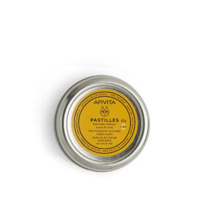 Εικόνα της APIVITA PASTILLES ΘΥΜΑΡΙ & ΜΕΛΙ 45GR - Mε Θυμάρι & Μέλι για τον Πονόλαιμο & τον Βήχα, 45gr