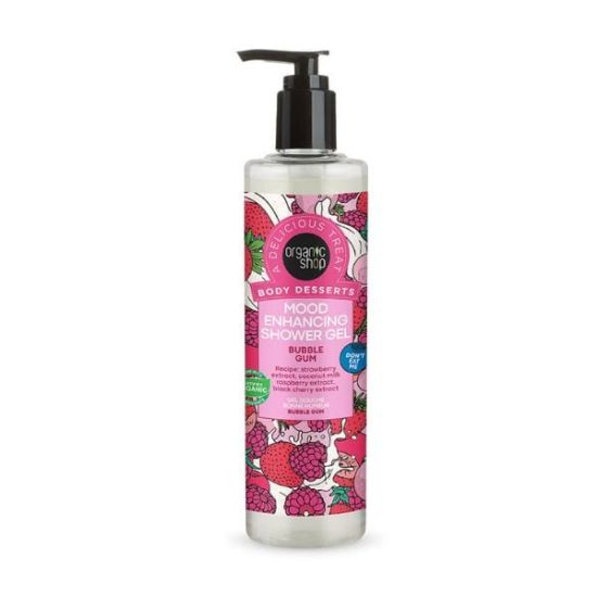 Εικόνα της ORGANIC SHOP SHOWER GEL BUBBLE GUM 280ML