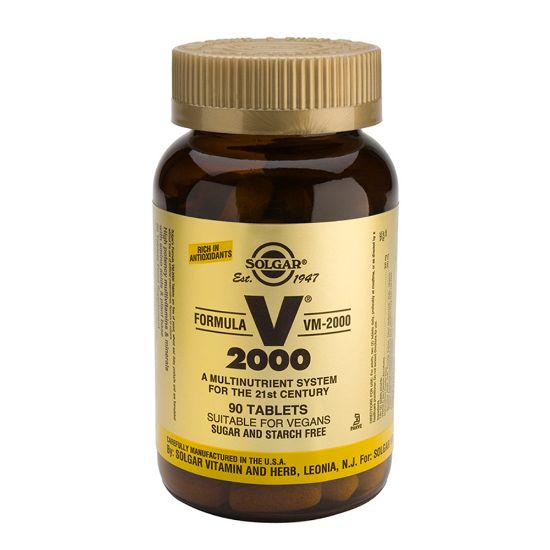 Εικόνα της SOLGAR FORMULA VM 2000 90TABS-ΒΙΤΑΜΙΝΕΣ ΓΙΑ ΠΝΕΥΜΑΤΙΚΗ ΚΑΙ ΣΩΜΑΤΙΚΗ ΚΟΠΩΣΗ 90ΤΑΒS