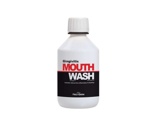 Εικόνα της FREZYDERM MOUTHWASH GINGIVITAL 250ML  ΣΤΟΜΑΤΙΚΟ ΔΙΑΛΥΜΑ ΚΑΤΑ ΤΗΣ ΟΥΛΙΤΙΔΑΣ 250ML