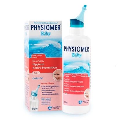 Εικόνα της PHYSIOMER BABY NASAL CLEANSING SPRAY 115ML  Physiomer Baby 115ml(Ρινικό Αποσυμφορητικό για Μωρά)