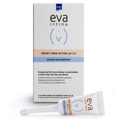 Εικόνα της INTERMED EVA INTIMA MOIST LONG ACTING PH 3.0 ΥΓΡΑΝΤΙΚΗ ΚΟΛΠΙΚΗ ΓΕΛΗ ΓΙΑ ΑΝΑΚΟΥΦΙΣΗ ΤΗΣ ΞΗΡΟΤΗΤΑΣ, 9Χ2,5GR