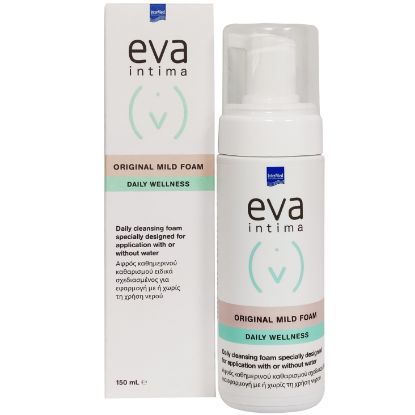 Εικόνα της INTERMED EVA INTIMA ORIGINAL MILD FOAM ΑΦΡΟΣ ΚΑΘΗΜΕΡΙΝΟΥ ΚΑΘΑΡΙΣΜΟΥ ΕΥΑΙΣΘΗΤΗΣ ΠΕΡΙΟΧΗΣ, 150ML